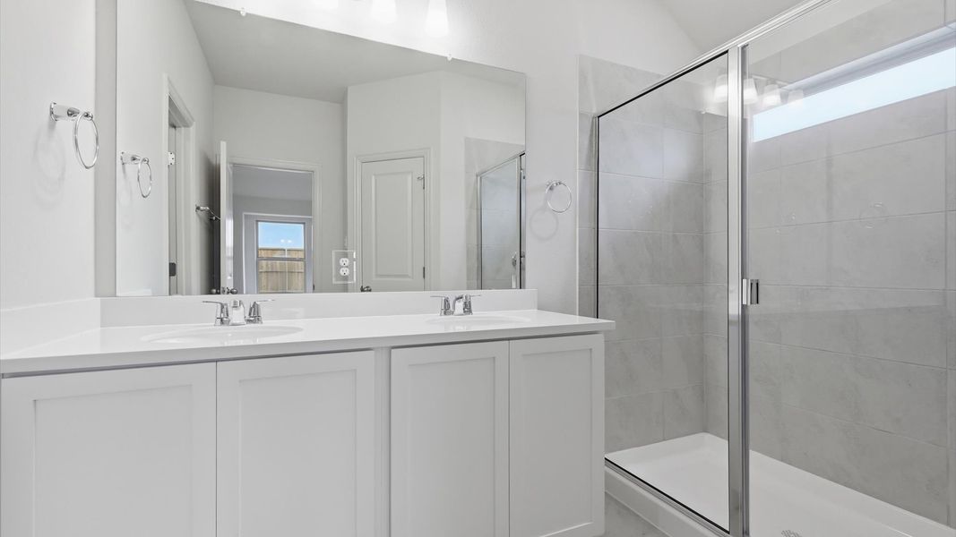Furnished interior view inside a new home in Westridge Journey, Princeton (Image 28).