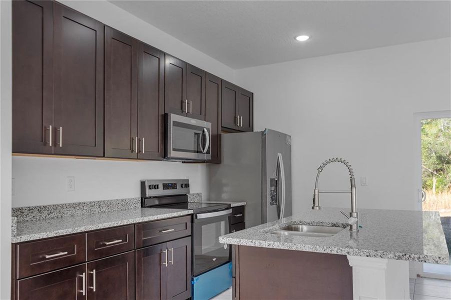 Furnished interior view inside a new home in , Citrus Springs (Image 6).
