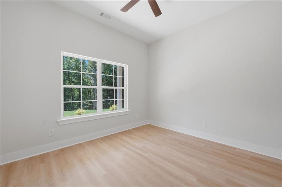 Spacious, unfurnished interior of a new home in , White (Image 38).