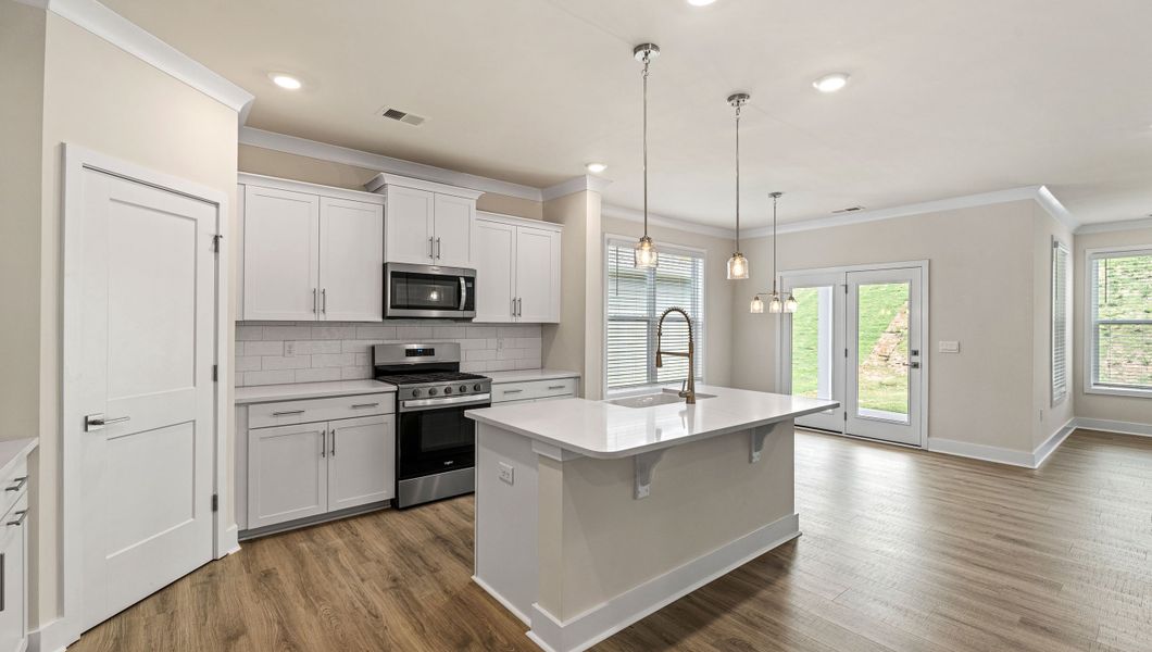 Furnished interior view inside a new home in Adams Glen, Greenville (Image 6).