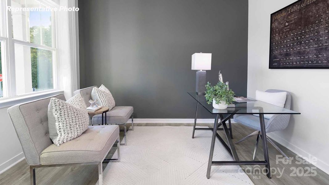 Furnished interior view inside a new home in The Falls at Newton, Newton (Image 10).