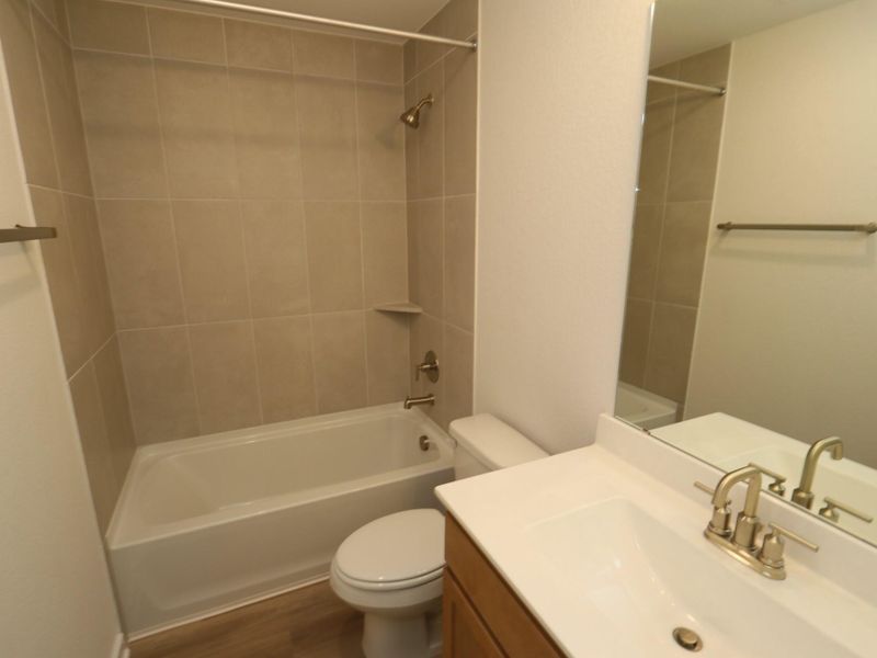 Furnished interior view inside a new home in Miller's Pond, Rosenberg (Image 4). Furnished interior view inside a new home in Miller's Pond, Rosenberg (Image 4).