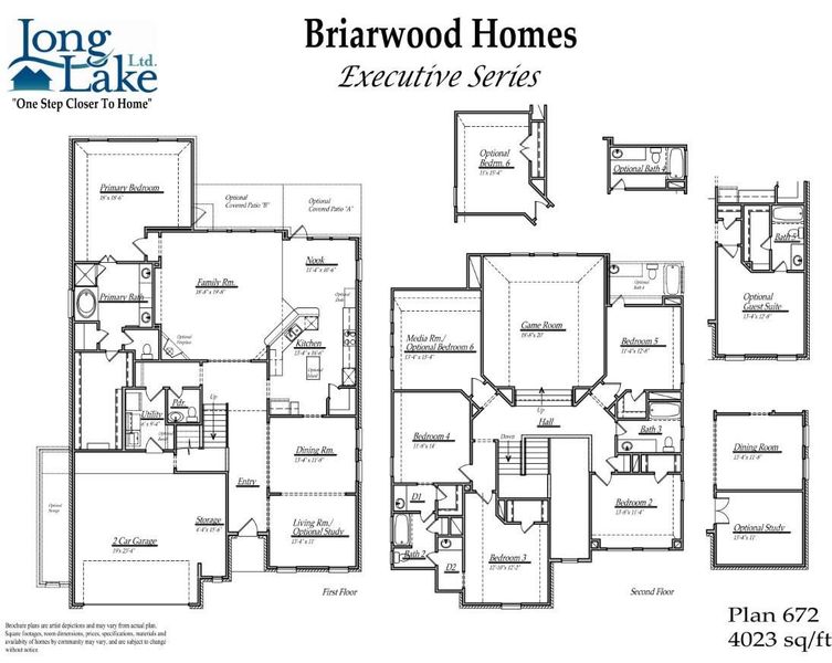 Plan 672 offers 6 bedrooms, 4 full baths, 1 half bath, and over 4,000 sqft of living space. Plan 672 offers 6 bedrooms, 4 full baths, 1 half bath, and over 4,000 sqft of living space.