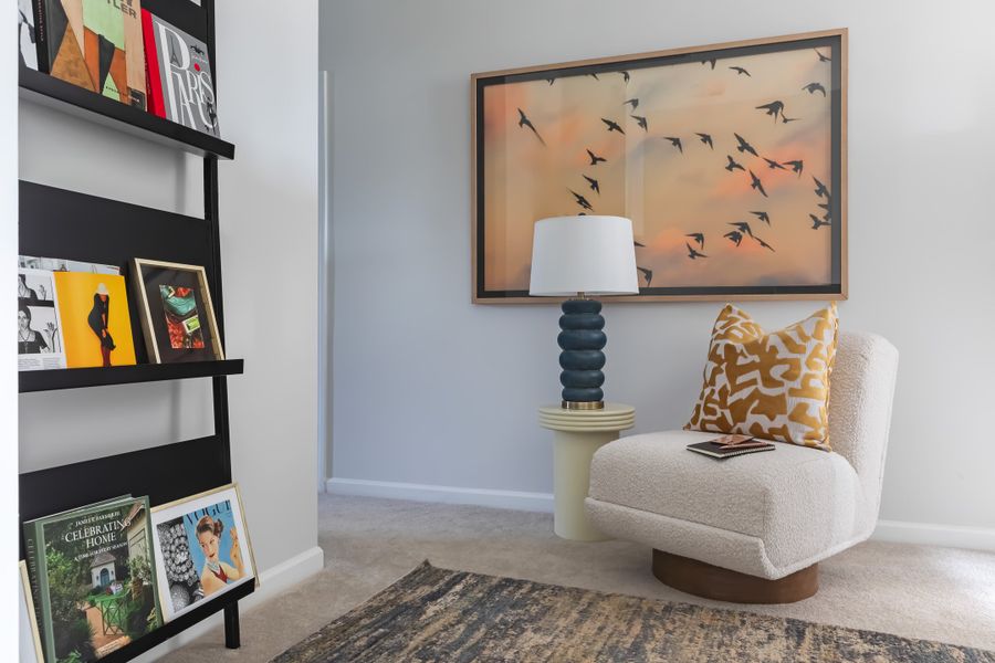 Furnished interior view inside a new home in Amplitude, Charlotte (Image 10).