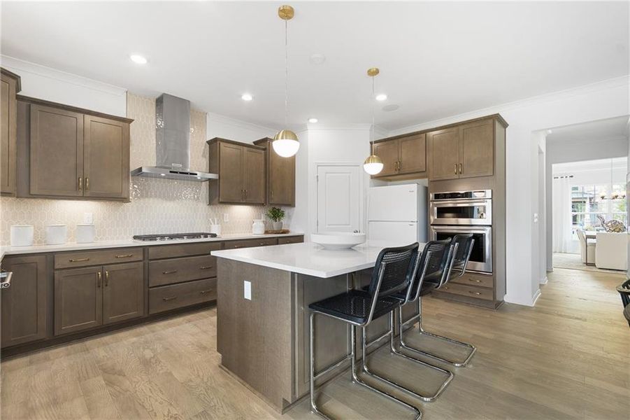 Furnished interior view inside a new home in Sierra Creek, Hoschton (Image 19).