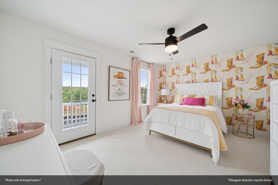 Furnished interior view inside a new home in Hendrix Farms, Lexington (Image 15).