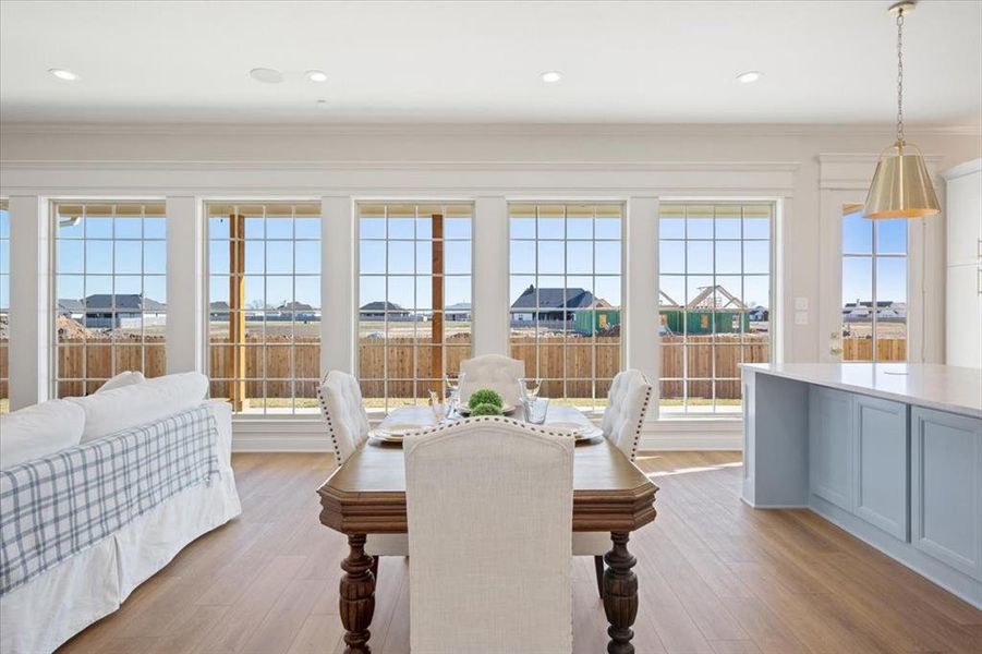 Furnished interior view inside a new home in , Robinson (Image 7). Furnished interior view inside a new home in , Robinson (Image 7).