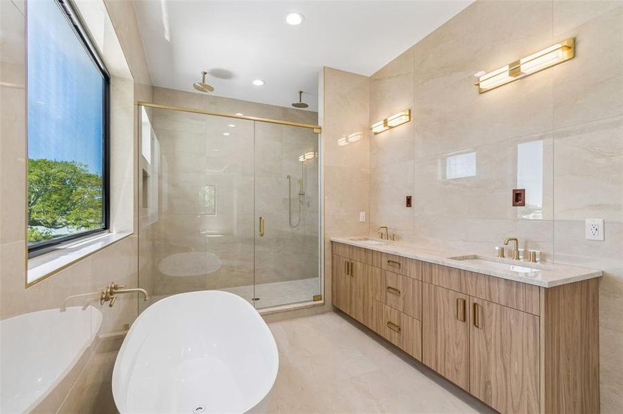 Furnished interior view inside a new home in , Tampa (Image 42).