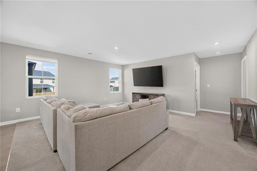 Furnished interior view inside a new home in Riverside at Calhoun, Calhoun (Image 9).