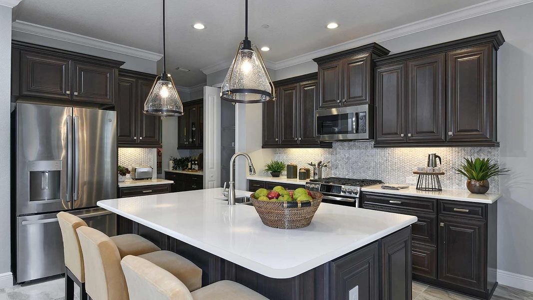Furnished interior view inside a new home in Windward Real Estate and Homes for Sale in Sarasota, FL - Neal Communities, Lakewood Ranch (Image 7).