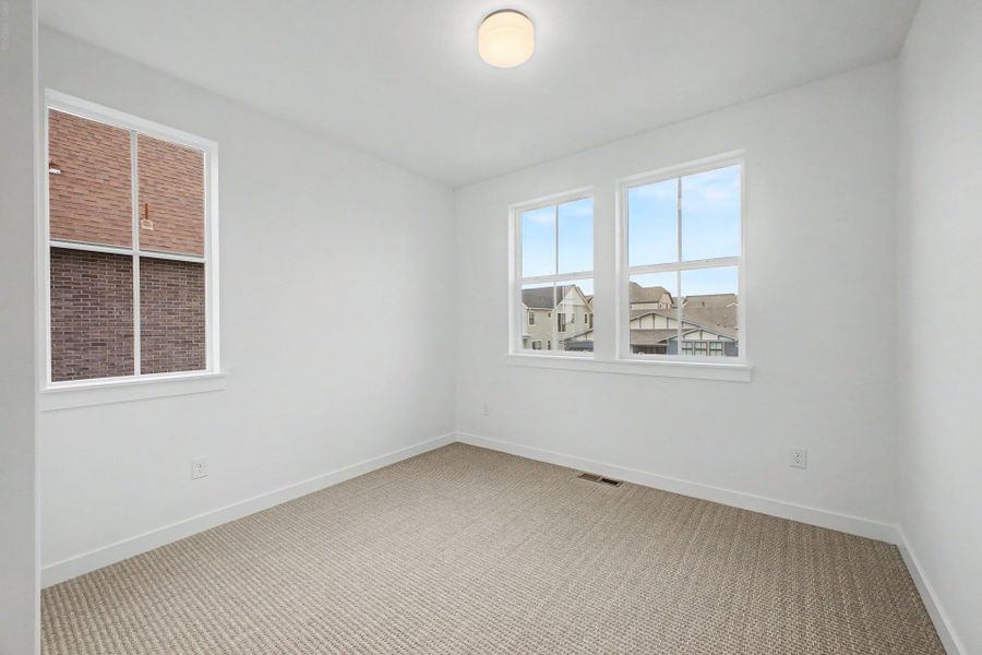Spacious, unfurnished interior of a new home in Westerly, Erie (Image 32). Spacious, unfurnished interior of a new home in Westerly, Erie (Image 32).
