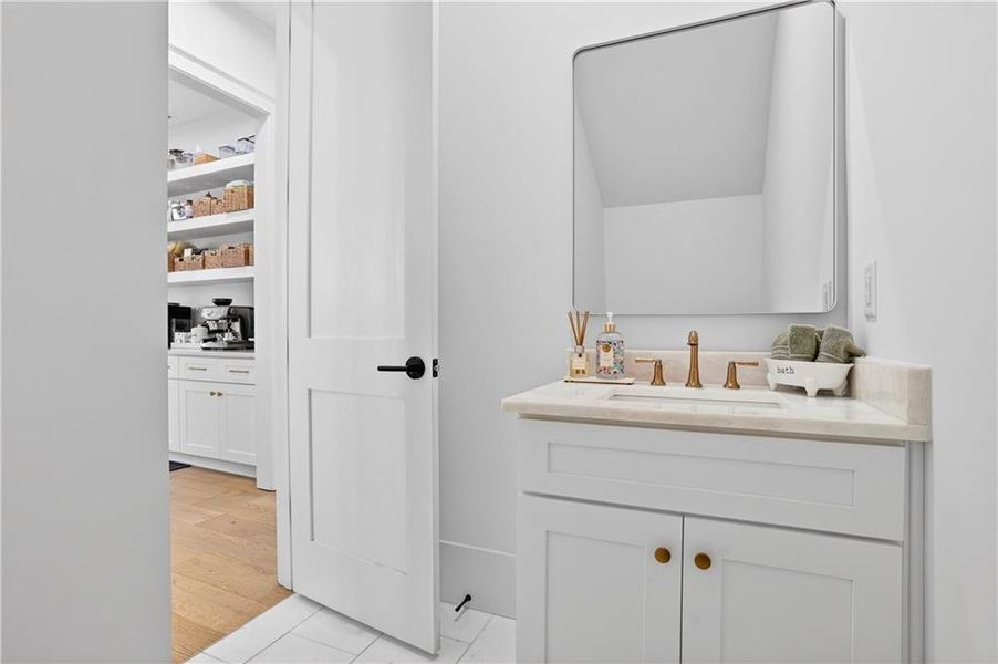 Furnished interior view inside a new home in , Hoschton (Image 16).