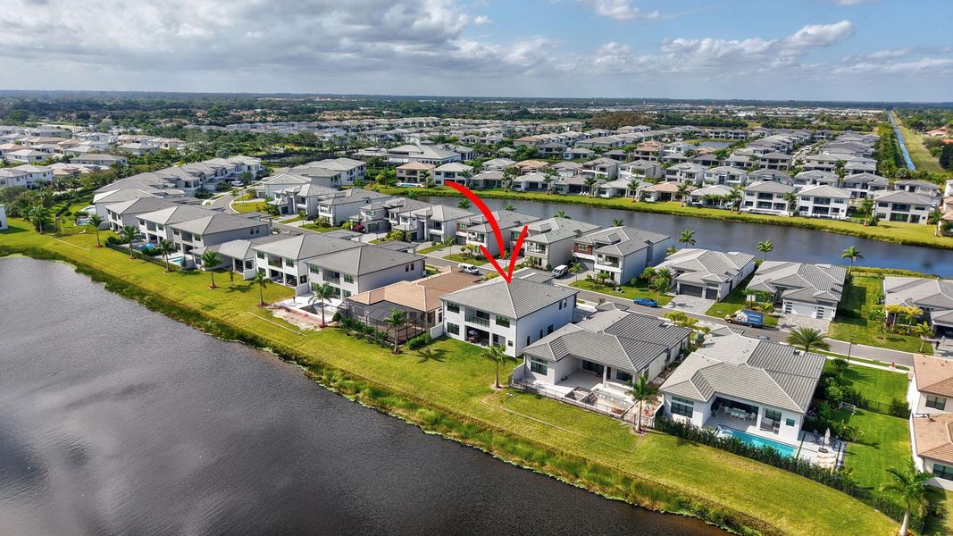 Front exterior of a new home in , Boca Raton, FL, highlighting curb appeal (Image 28). Front exterior of a new home in , Boca Raton, FL, highlighting curb appeal (Image 28).