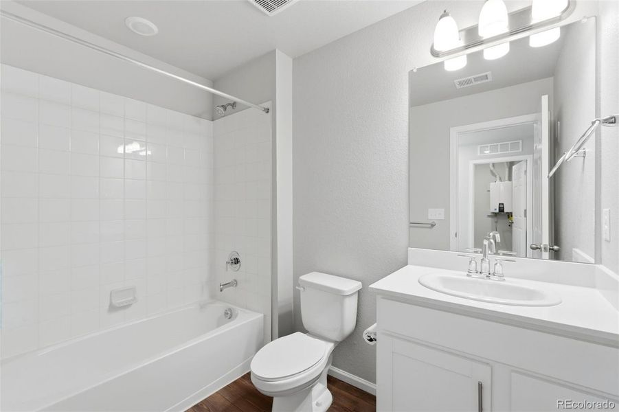 Furnished interior view inside a new home in , Littleton (Image 12).