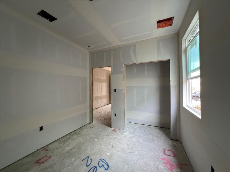 In-progress construction of a new home in Rolling Glen, Hutto, TX (Image 17).