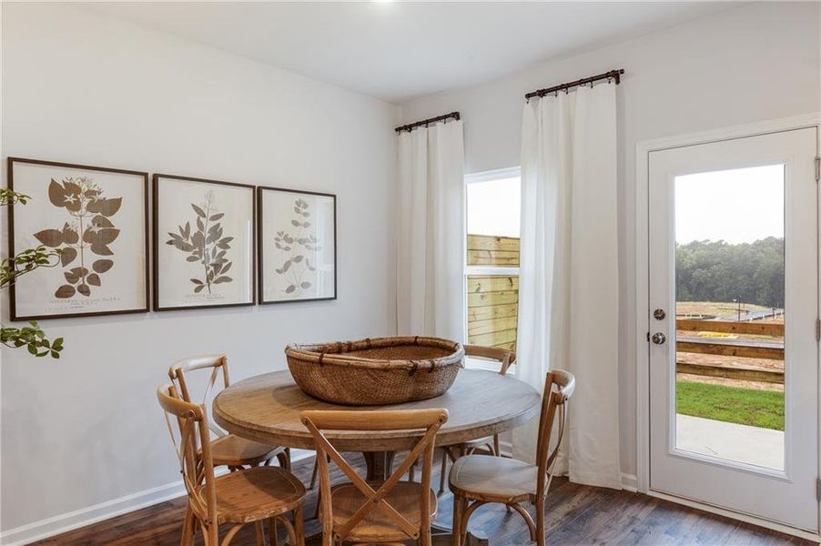Furnished interior view inside a new home in , Conyers (Image 7).