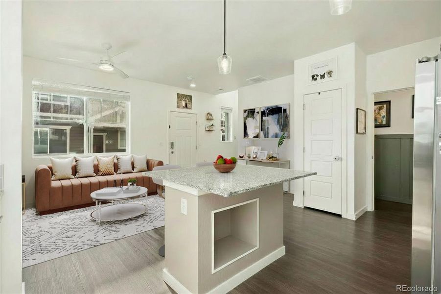 Furnished interior view inside a new home in , Johnstown (Image 24).