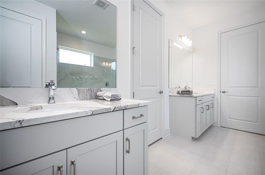 Furnished interior view inside a new home in , Palmetto (Image 17).