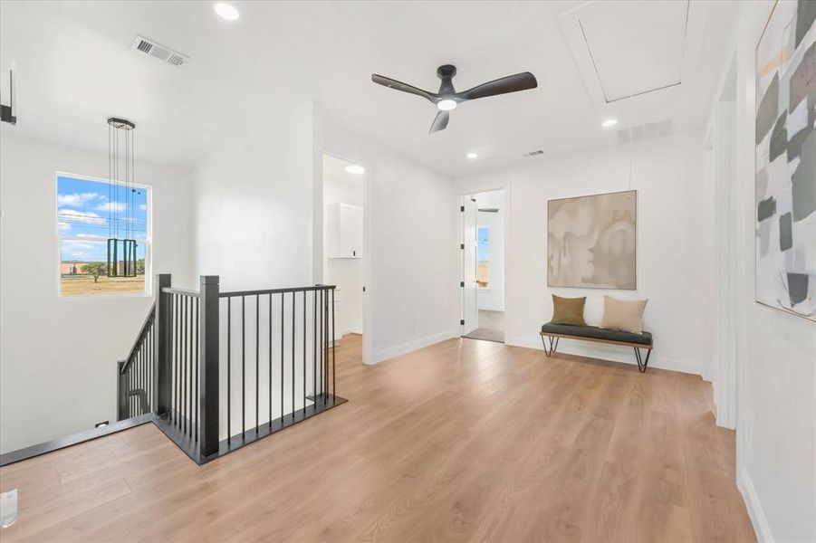 Spacious, unfurnished interior of a new home in , The Colony (Image 21).