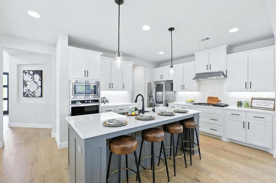Furnished interior view inside a new home in , Lewisville (Image 4). Furnished interior view inside a new home in , Lewisville (Image 4).