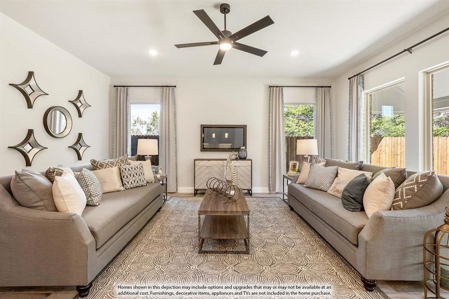 Furnished interior view inside a new home in Somerset Classic 70s & 80s, Mansfield (Image 11).