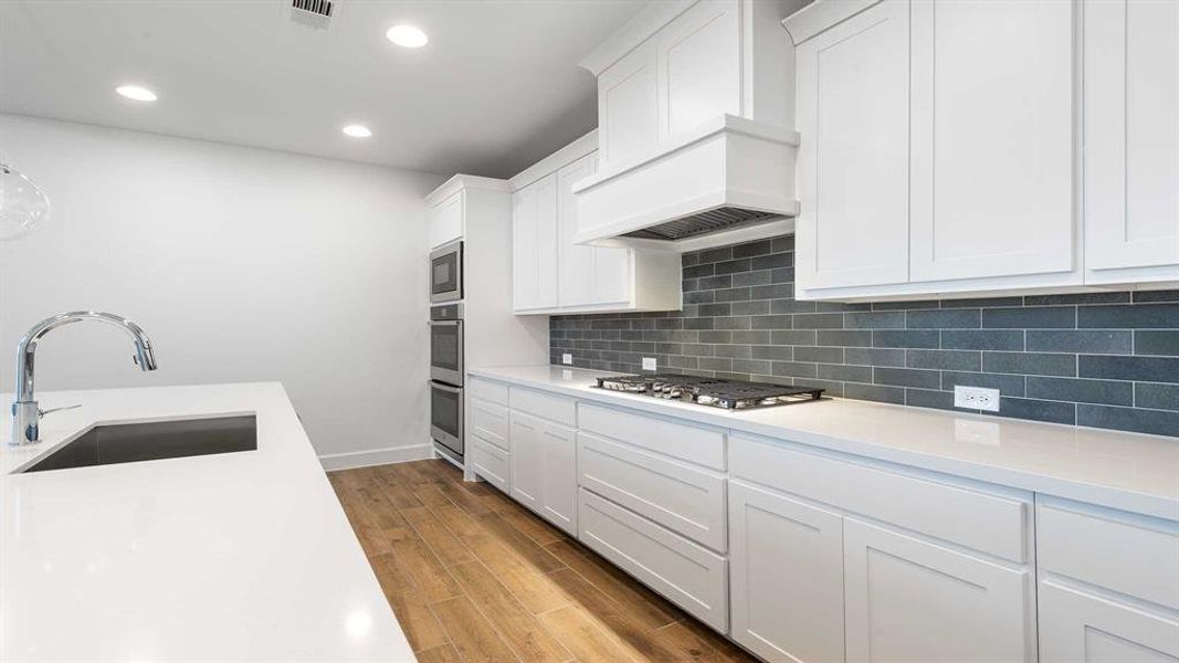 Furnished interior view inside a new home in North Sky 65', Celina (Image 6). Furnished interior view inside a new home in North Sky 65', Celina (Image 6).