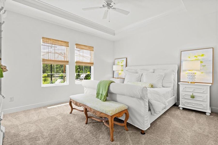 Furnished interior view inside a new home in Crosswind Ranch, Parrish (Image 60).