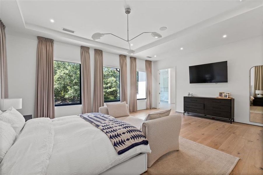 Furnished interior view inside a new home in , Atlanta (Image 45).