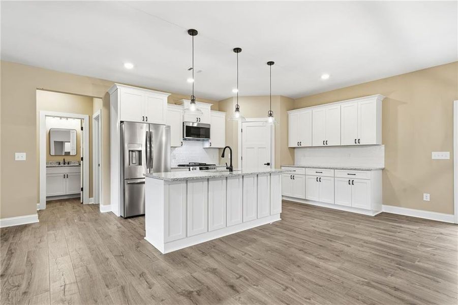 Furnished interior view inside a new home in , Ball Ground (Image 10).