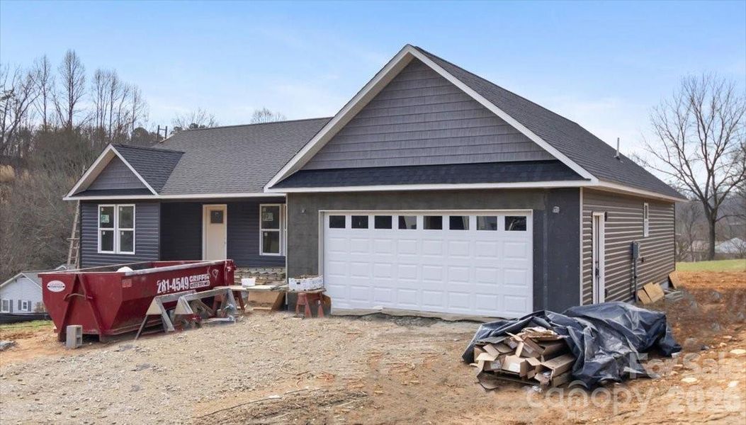 In-progress construction of a new home in , Marshall, NC (Image 14).
