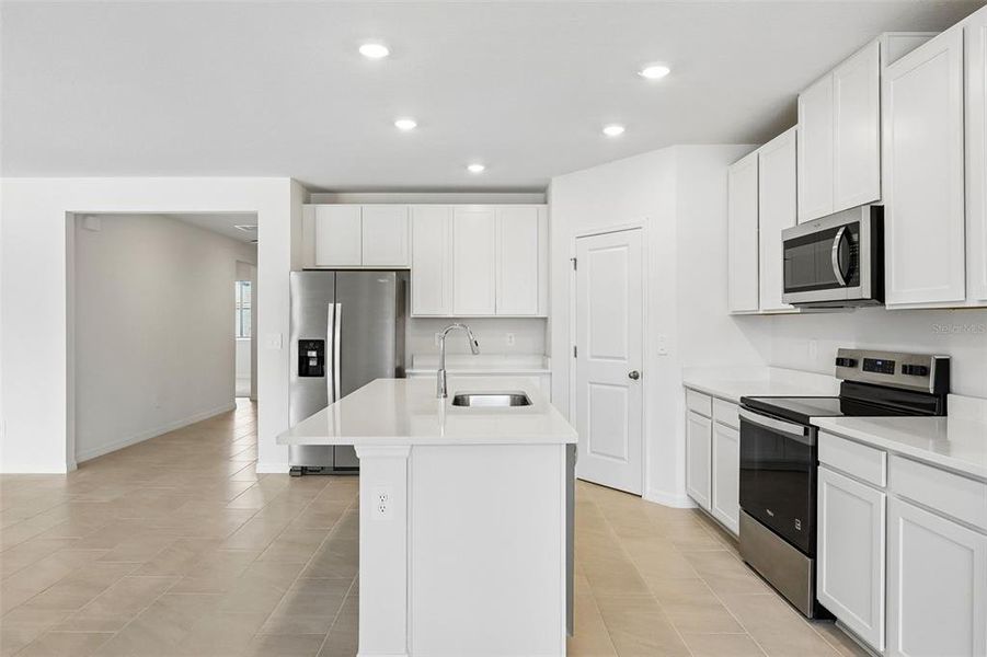 Furnished interior view inside a new home in Pine Ridge Meadows, Hudson (Image 31).