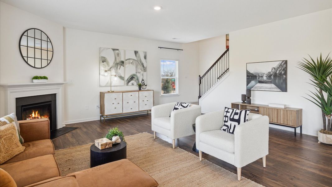 Furnished interior view inside a new home in Best Farms, Maryville (Image 10).