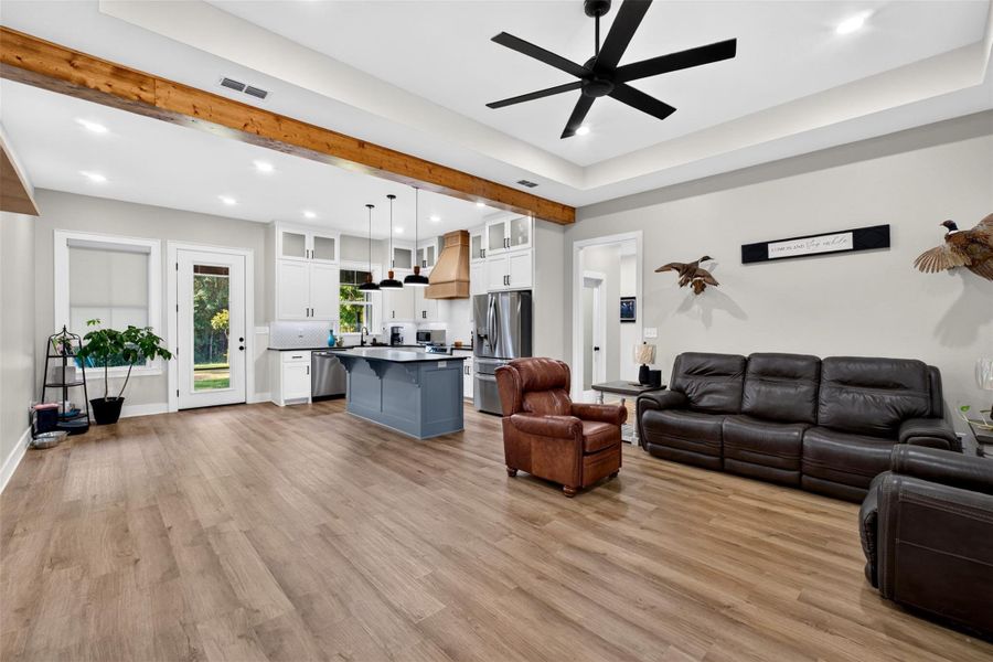 Furnished interior view inside a new home in , Kilgore (Image 18).