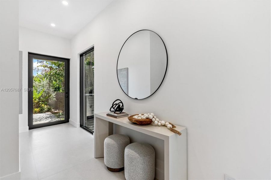 Furnished interior view inside a new home in , Fort Lauderdale (Image 4).