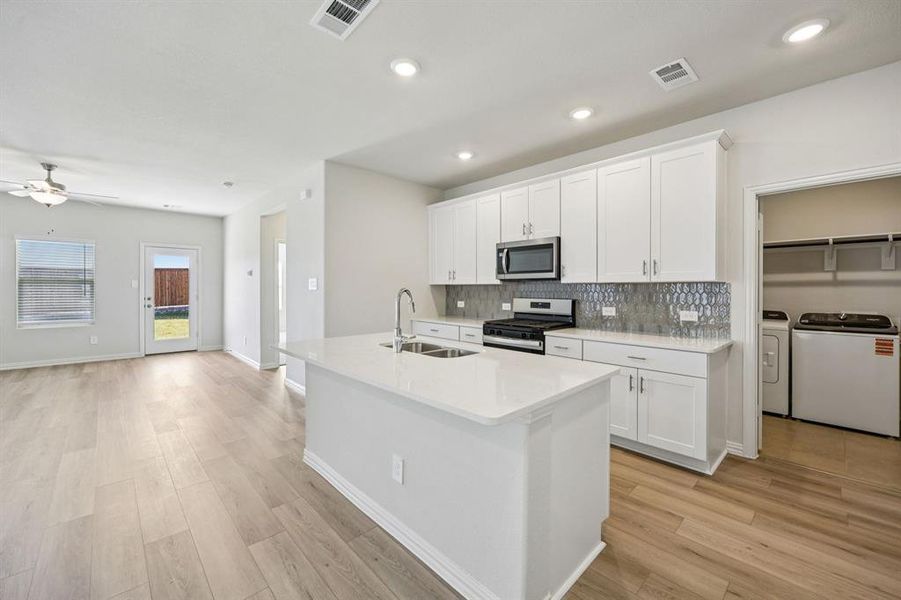 Photo is not of the actual home, but is an inspirational photo of builder’s model home and may depict options, furnishings, and/or decorator features that are not included.