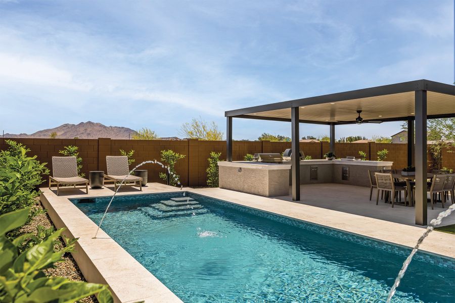 Community amenities associated with the The Stargazer by David Weekley Homes in Suelo at Legado West, Queen Creek (Image 12). Community amenities associated with the The Stargazer by David Weekley Homes in Suelo at Legado West, Queen Creek (Image 12).