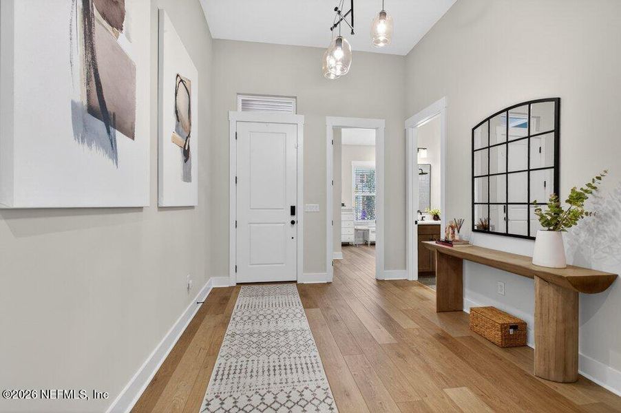 Furnished interior view inside a new home in , St. Johns (Image 54).