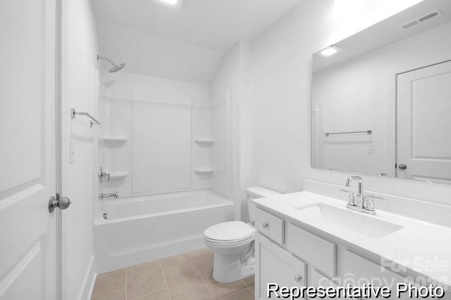 Furnished interior view inside a new home in Whispering Hills, Locust (Image 18).