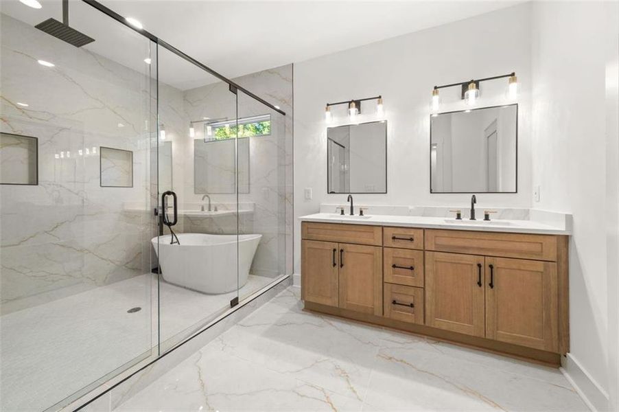 Furnished interior view inside a new home in , Avondale Estates (Image 14).