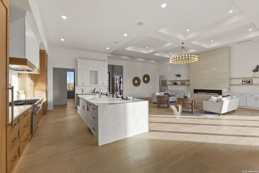Furnished interior view inside a new home in , Boerne (Image 15).