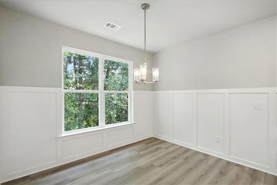 Spacious, unfurnished interior of a new home in Traditions of Braselton, Jefferson (Image 37).