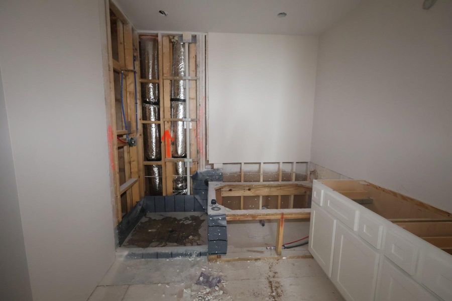 In-progress construction of a new home in Retreat at Oak Park, Houston, TX (Image 7).