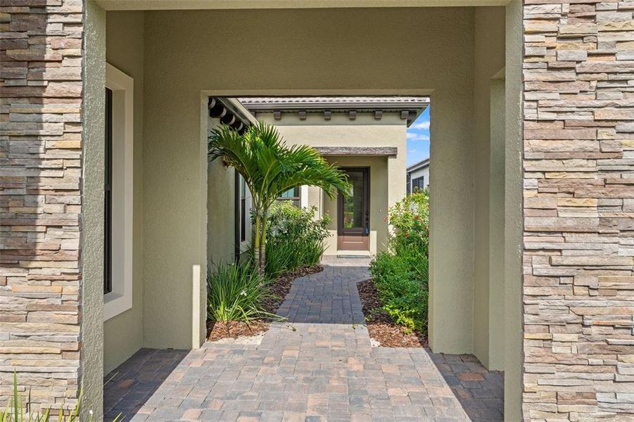 Exterior details and patio area of a home in , Nokomis (Image 3). Exterior details and patio area of a home in , Nokomis (Image 3).