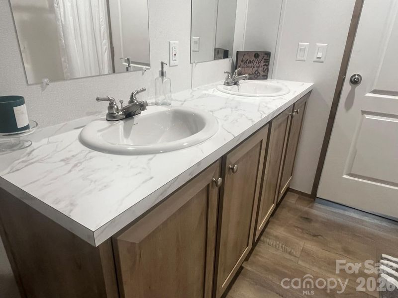 Close-up of interior finishes inside a home in , Kershaw (Image 15).