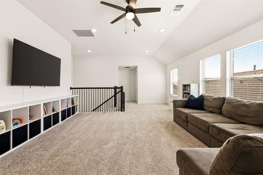 Furnished interior view inside a new home in The Villages of Hurricane Creek, Anna (Image 12).