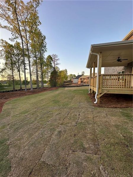 Exterior details and patio area of a home in , Villa Rica (Image 3). Exterior details and patio area of a home in , Villa Rica (Image 3).
