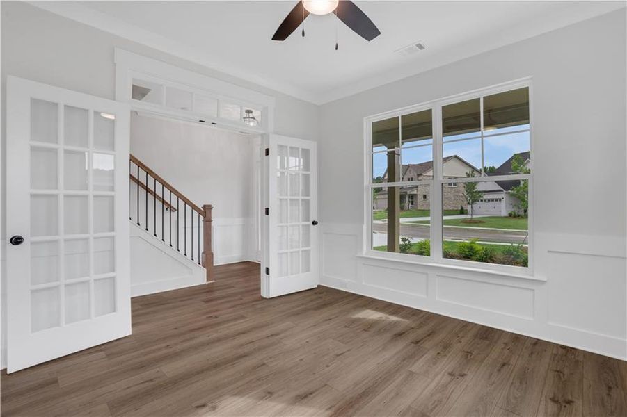 Spacious, unfurnished interior of a new home in , Loganville (Image 49). Spacious, unfurnished interior of a new home in , Loganville (Image 49).