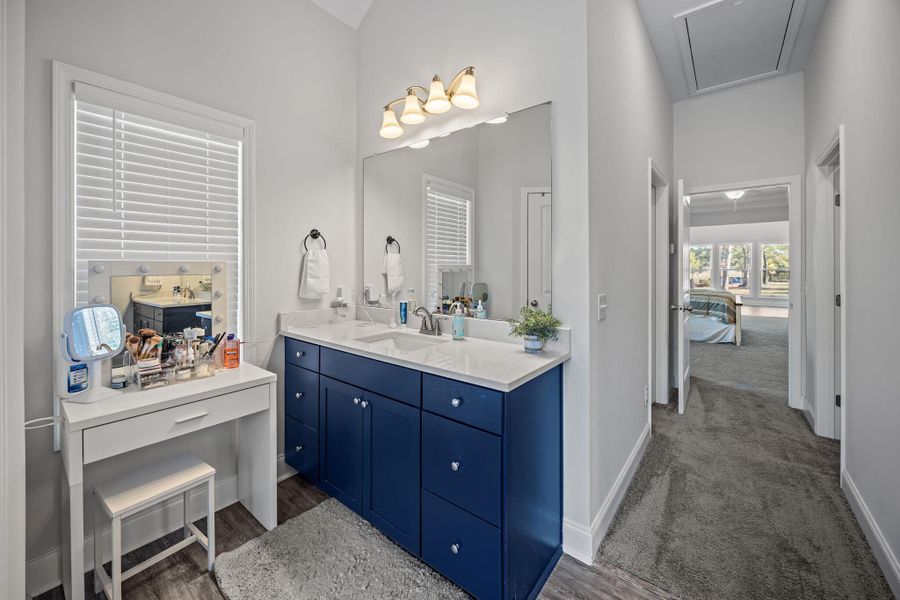Furnished interior view inside a new home in , Meggett (Image 15).