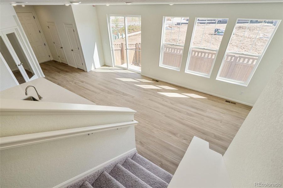 Furnished interior view inside a new home in Windler Villas, Aurora (Image 14).