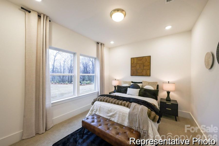 Furnished interior view inside a new home in Huntington Hills, Lincolnton (Image 14).